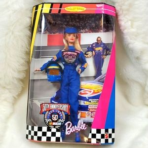 Vintage 1998 Nascar Anniversary Barbie doll New Original box